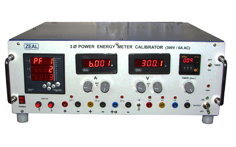 Three Phase Power / Energy Meter Calibrator