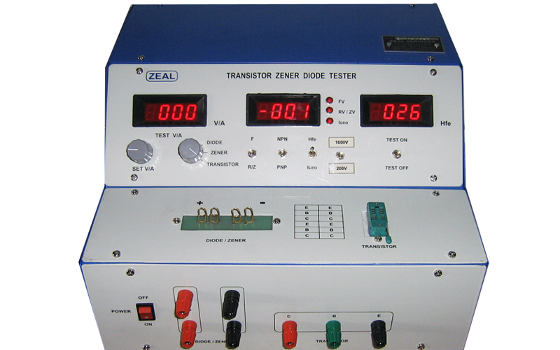 Transistor, Zener Diode Tester