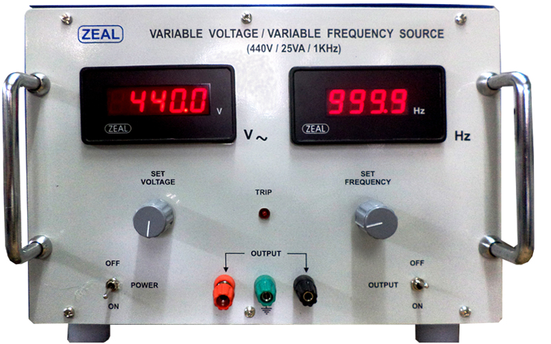 DC Variable Voltage, Frequency Source, Manufacturer,
